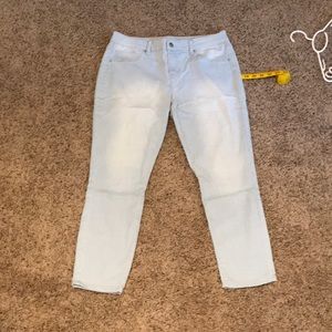Jegging crop pants